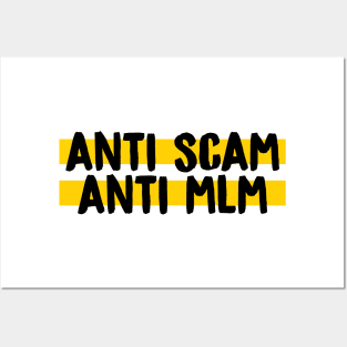 Anti Scam, Anti MLM Posters and Art